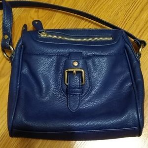 Liz Claiborne blue crossbody purse